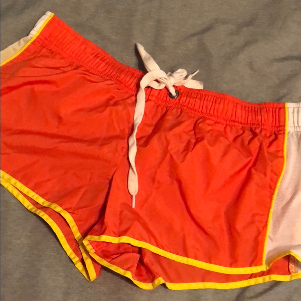 Orange Victoria Secret shorts